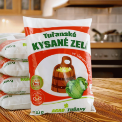 Tuřanské kysané zelí balené 500g
